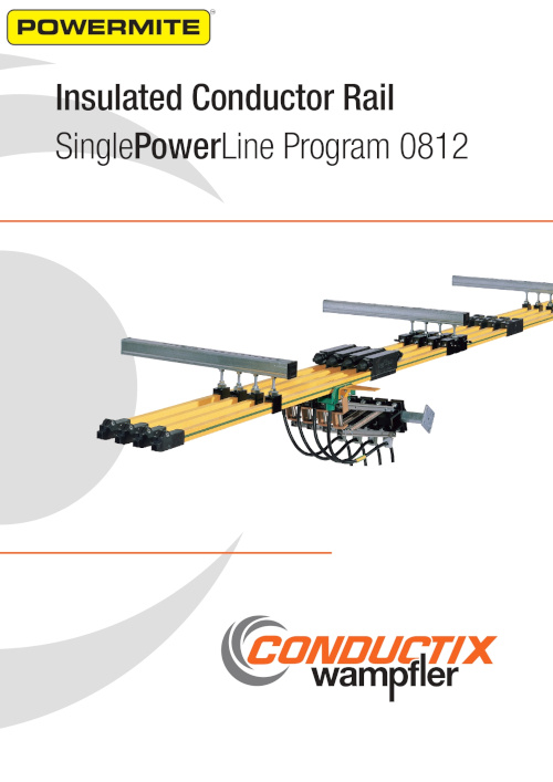 Insulated Conductor Rail SinglePowerLine Program 0812
