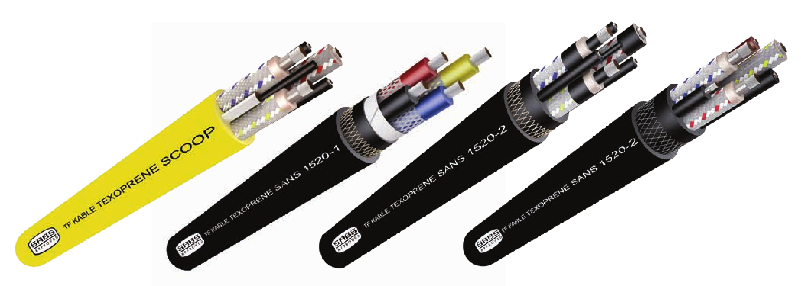 mining cable range